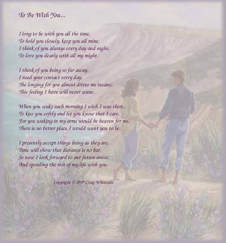 To Be With You...